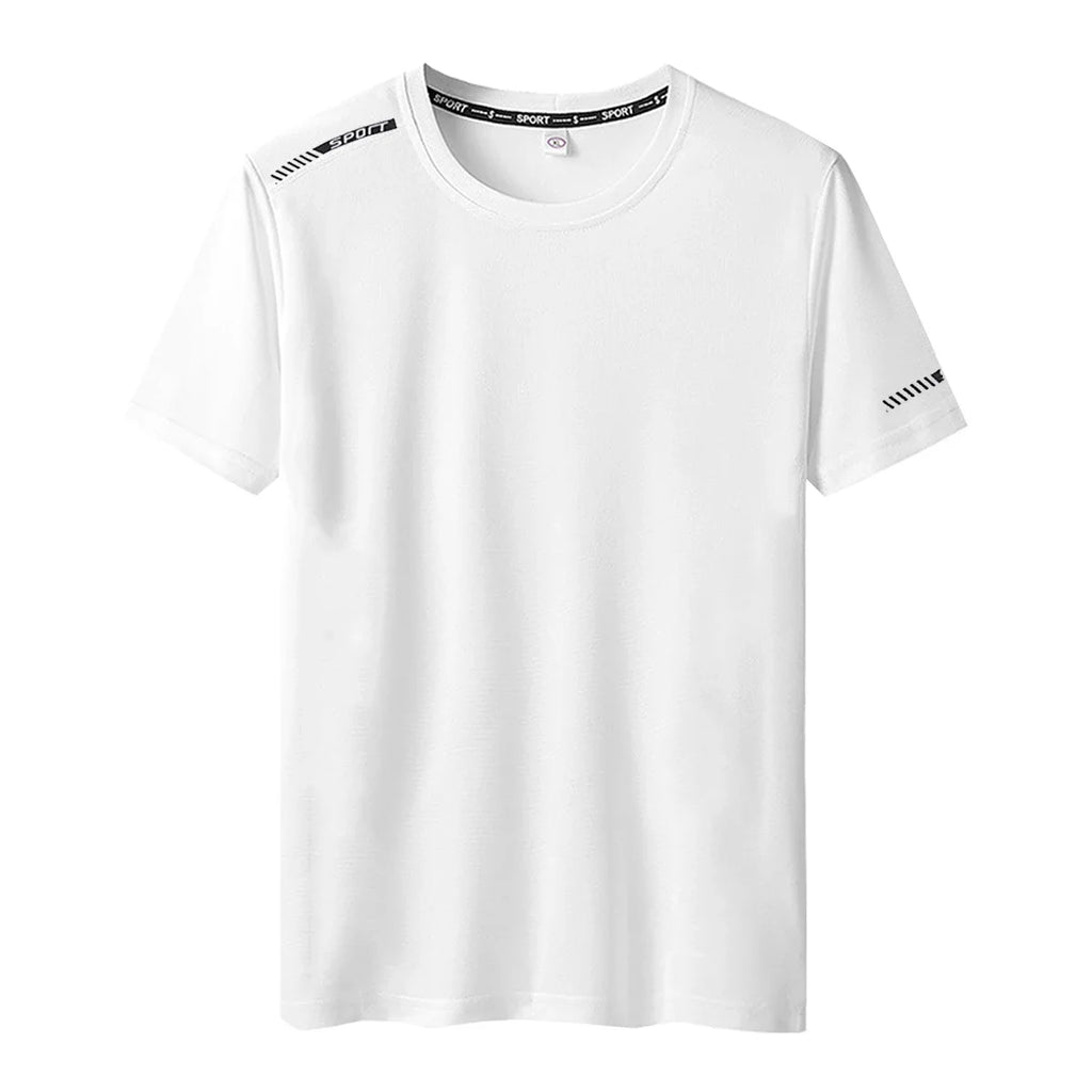Plus Size 5XL 6XL 7XL Men's T-Shirts Quick Dry Short Sleeve Tees Gym Jerseys Fitness Trainer Running Top Sportswear Male Clothes