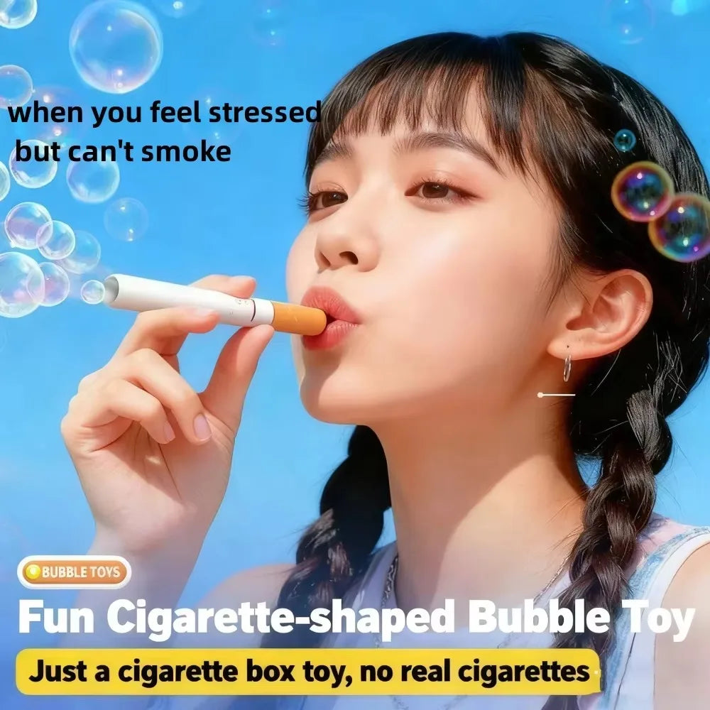 Holiday Gifts Creative Plastic Bubble Cigarette Packs - Novelty Cigarette Accessories Fun Party Favors
