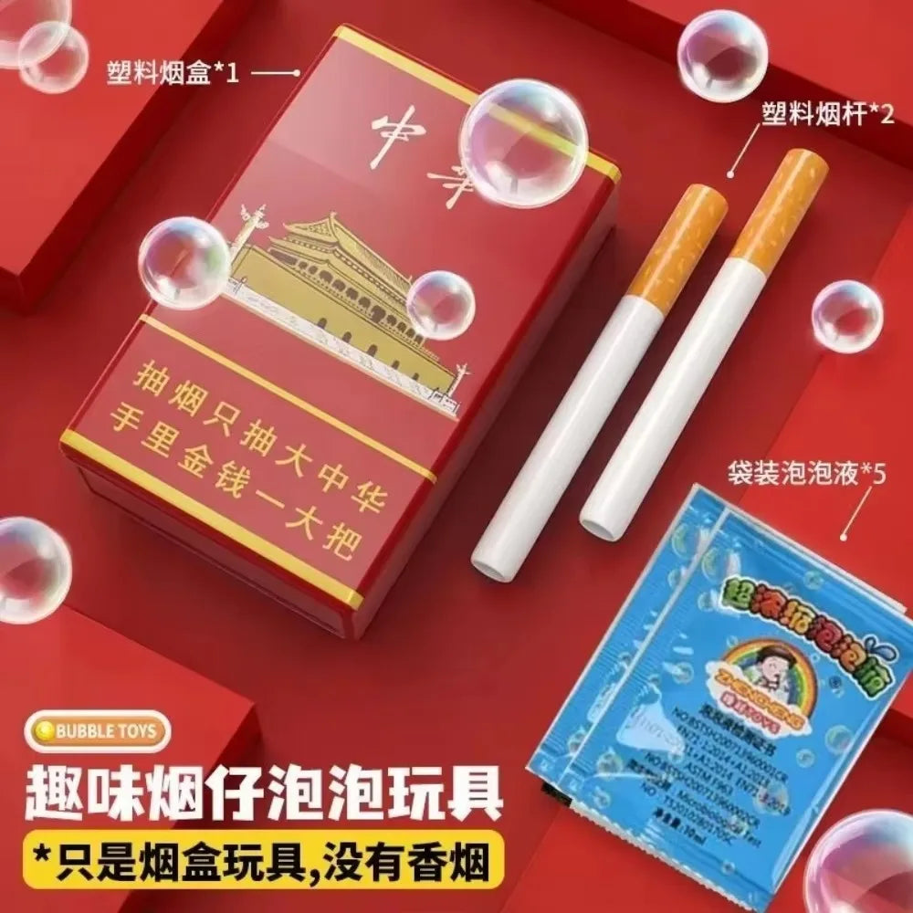 Holiday Gifts Creative Plastic Bubble Cigarette Packs - Novelty Cigarette Accessories Fun Party Favors