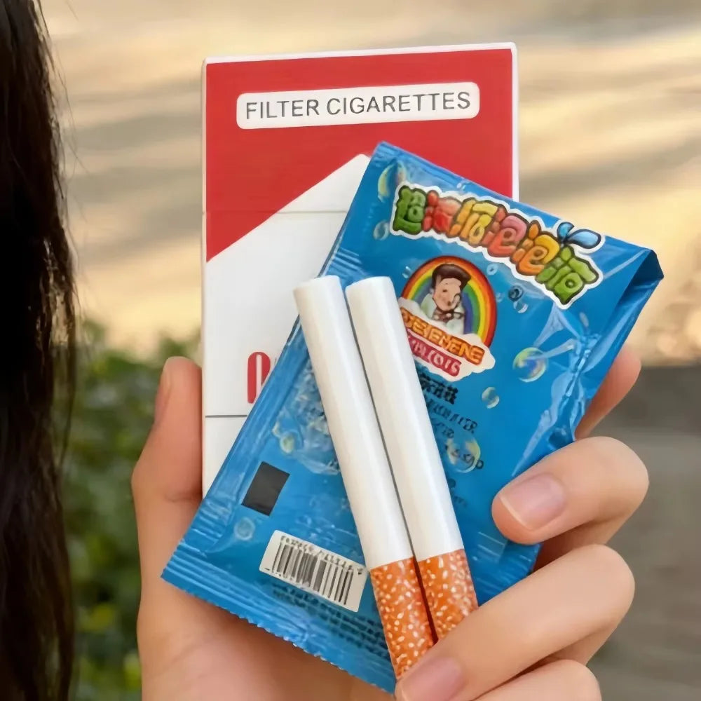 Holiday Gifts Creative Plastic Bubble Cigarette Packs - Novelty Cigarette Accessories Fun Party Favors