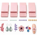 4PCS 3D Print Clay Gel Ball Maker Tool, Nail Art Bead Roller for 3D Gel Flowers | Polymer Clay Roller 2mm 3mm 4mm 5mm