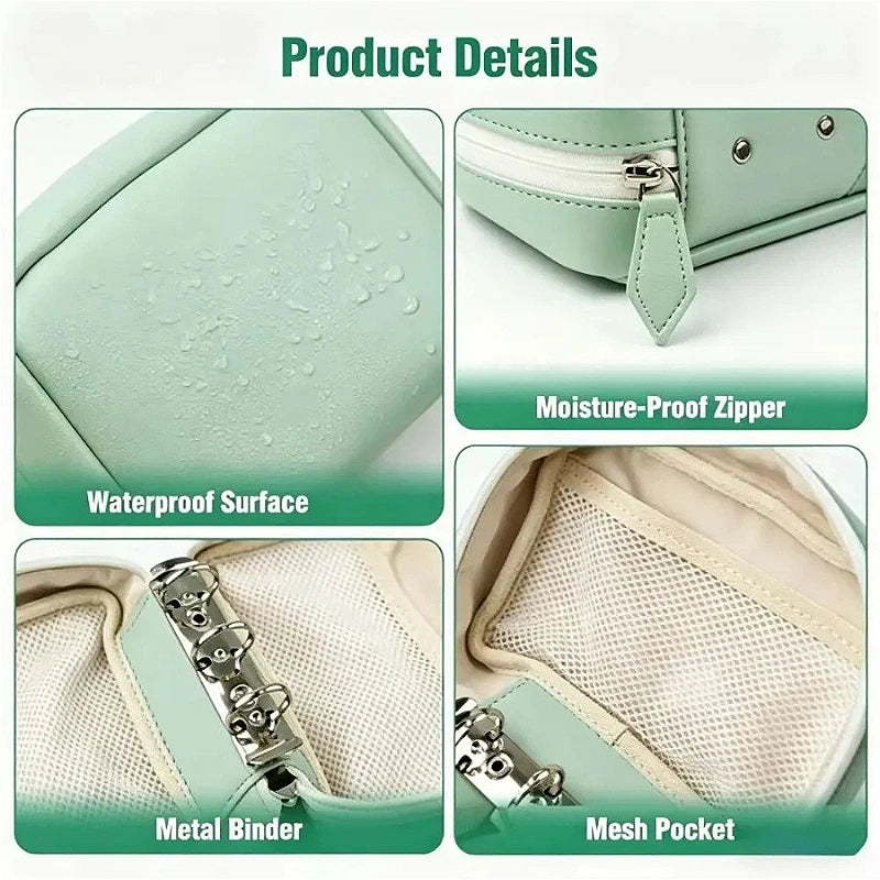 7/14Pouch Weekly Pill Organizer Color Coded Pill Pouch Waterproof Medicine Storage Case Portable Vitamins Supplements Pouch Set